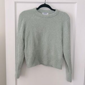 Old Navy Eyelash Shine Sweater - Briny Water - XS - Like new!